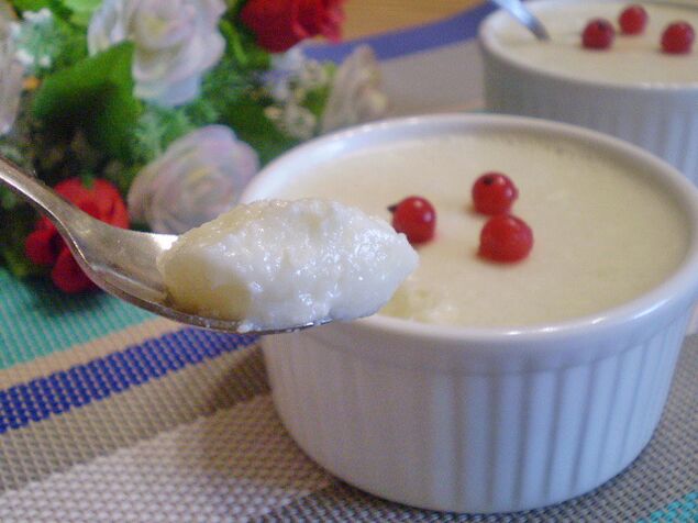 gelatina de requesón con una dieta proteica