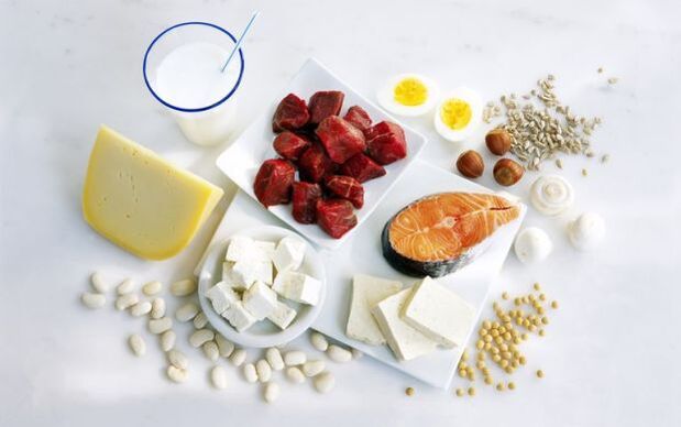 productos lácteos y carne